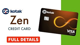 Zen Signature Credit Card by Kotak 811 | Full details and review 