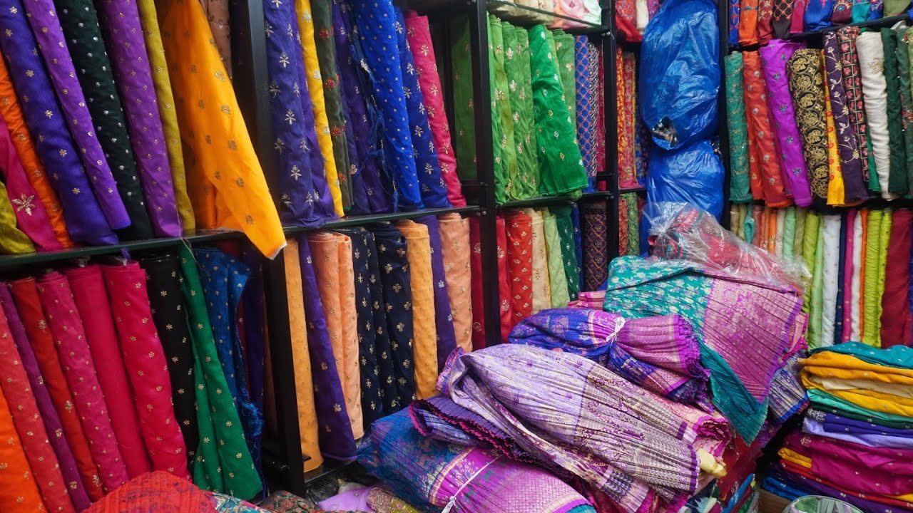 Hyderabad Designer fabrics 1meter courier worldwide YouTube