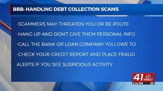 Better Business Bureau shares tips for spotting debt collection scams