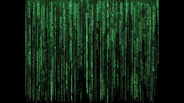 Easy way to make a matrix effect using NOTEPAD