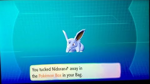 Catching a Shiny Pokémon in a demo version #Pokémon #Pokémonletsgo