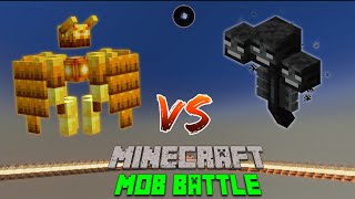 Mutant Blaze(JS Estones) Vs Wither - Minecraft Mob Battle