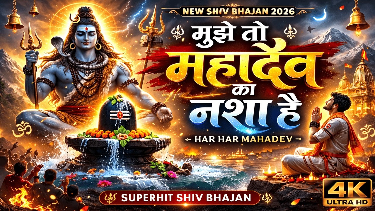 #mahadev मुझे तो महादेव का नशा है | New Shiv Bhajan 2026 | Har Har Mahadev Song 2026