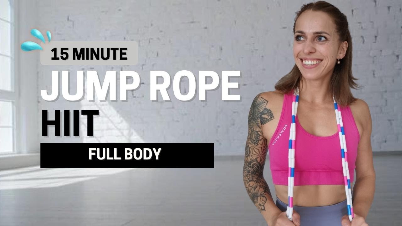 13 minute JUMP ROPE FULL BODY HIIT Workout | Jump Rope Workout | No ...