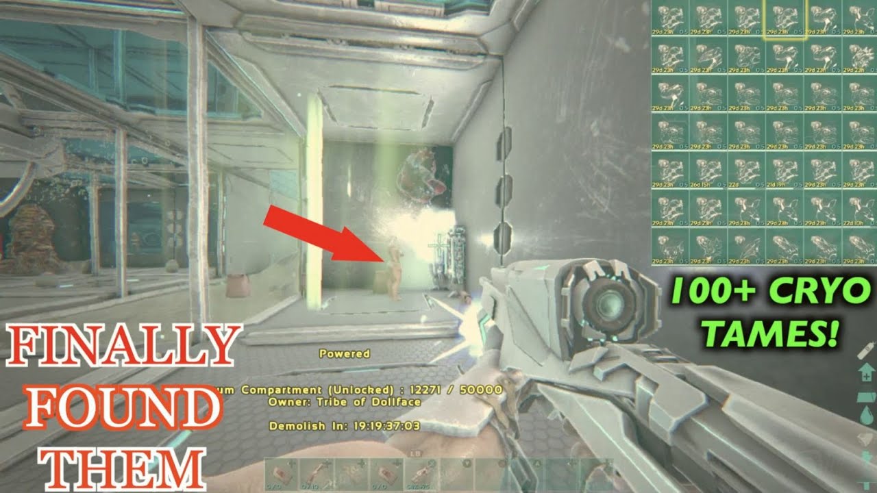 SOLO RAIDING a M.I.L.F's UNDERWATER TEK VACUUM BASE!? ARK Official 6man