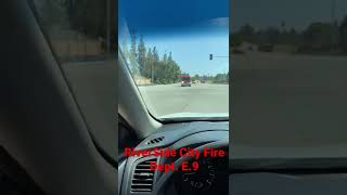 Riverside city Fire Dept. Engine 9 code 3