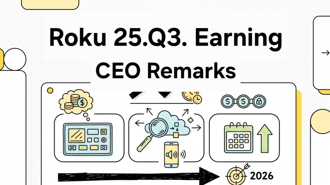 2025q3ROKU Roku conferencecall01(ceo remarks) - YouTube