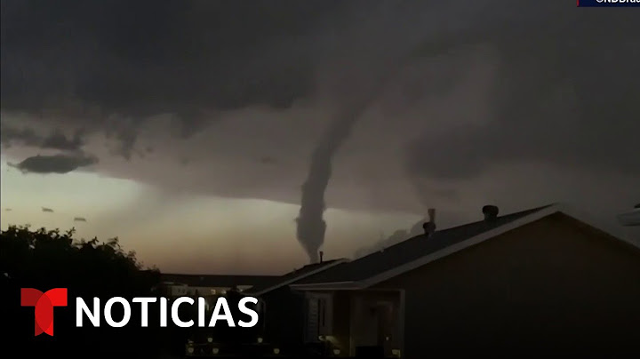 Al menos cinco tornados impactan el centro y sur de Dakota | Noticias Telemundo