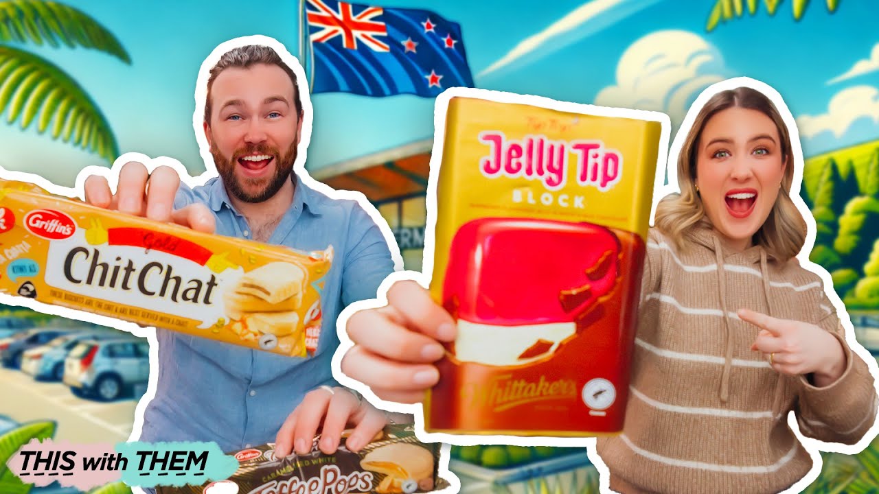 Brits Try NZ’s Favourite Snacks – WHY Don’t We Have These?! 🤔