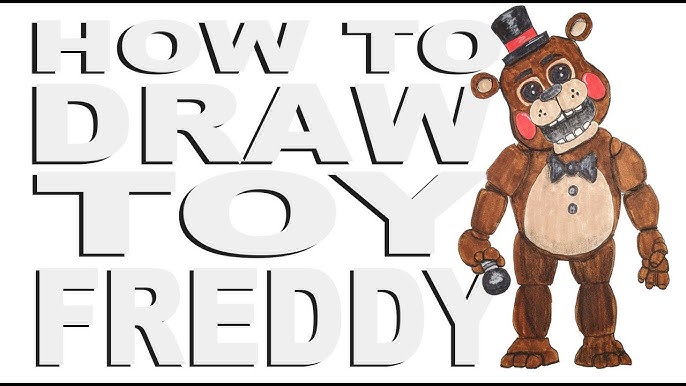 How to draw Shadow Freddy (FNaF) 