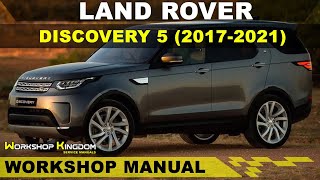 LAND ROVER DISCOVERY 5 L426 (2017-2021) Workshop Service Repair Manual - English - PDF Download Land Rover Discovery Service Manual