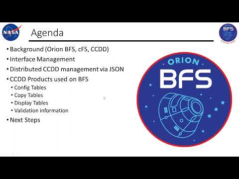 FSW 2021: Data Definition Management for Orion Backup Flight Software - Robert Hirsh