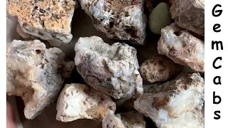 Handful of Arizona Gila Bend Mountains Nodules Cut Open to See What's Hiding Inside 05 22 26 #agate