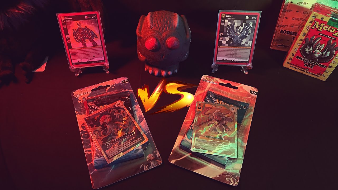 Понедельник, день Человека-мотылька! Открытие наборов MetaZoo.