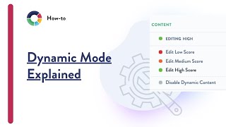 Dynamic Mode Explained - ScoreApp Quiz Marketing