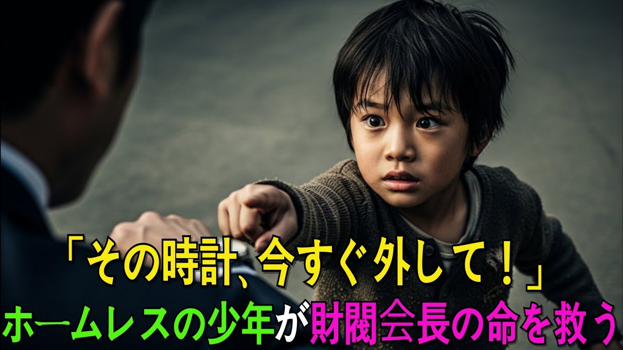 「その時計、今すぐ外してください！路上生活の少年が財閥会長の命を救った」 l オーディオブック l 老後の話 l シニアの話 l 体験談ストーリー