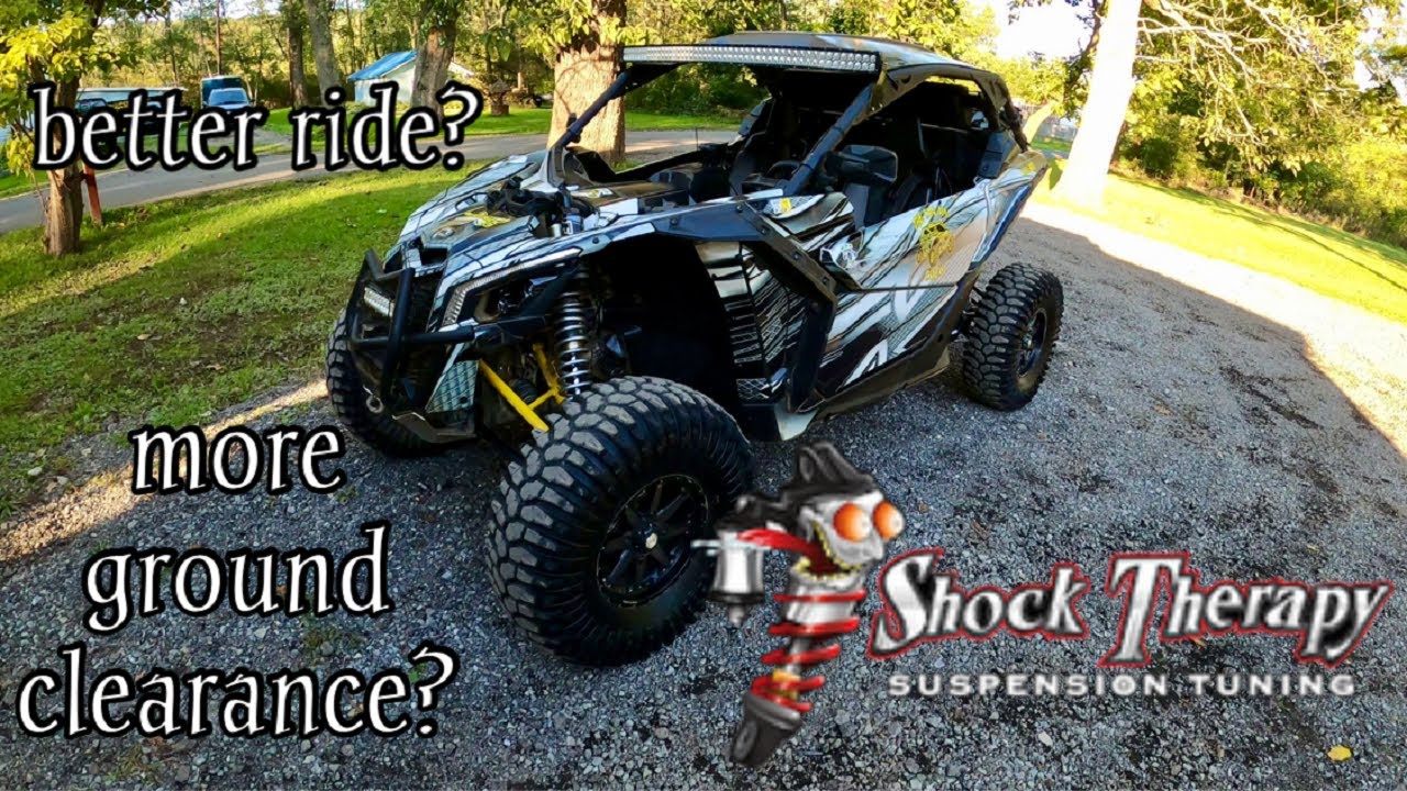 Our 2019 Base Can Am Maverick X3s get Shock Therapy Springs QS3 Fox