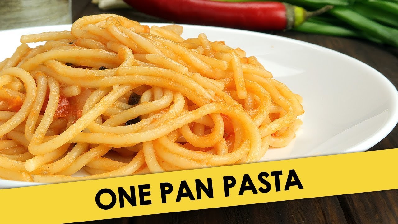 How to Cook One Pan Pasta in 15 Minutes YouTube