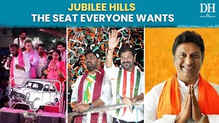 Telanganas Power Battle Congress, Brs, Bjp Face Off In Jubilee Hills