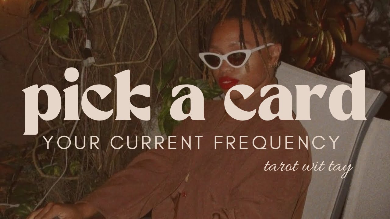 pick a card 🔮 how a tarot reader would describe your current frequency 📈✨🌊