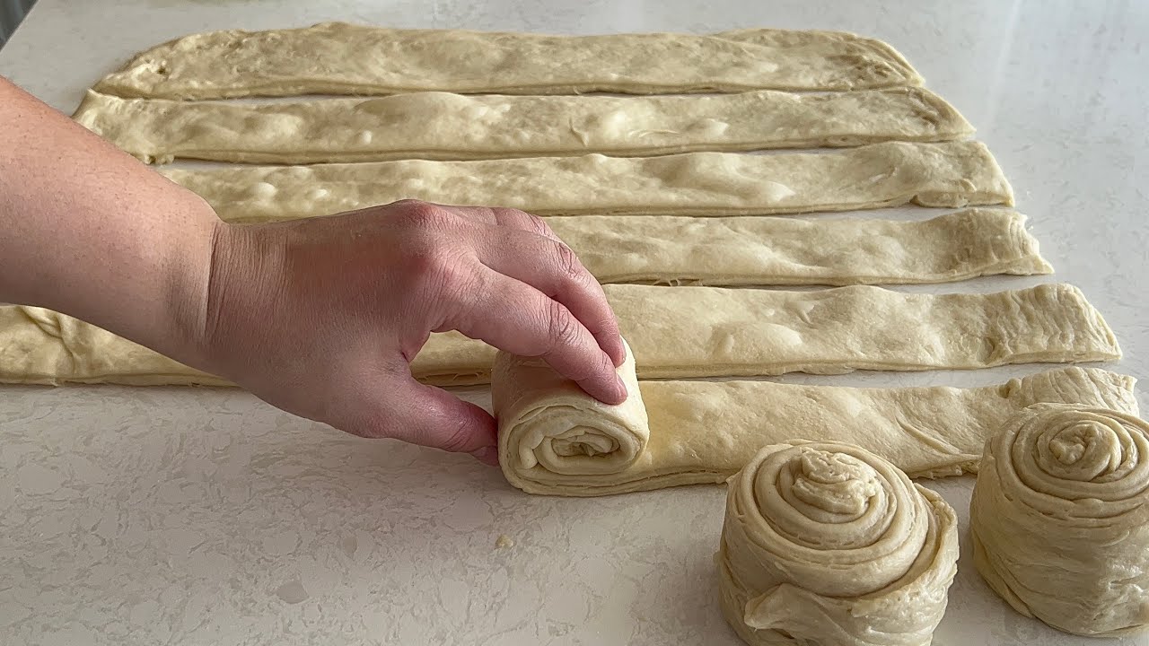 Böyle KOLAY ÇÖREK Görülmedi????KAHVALTIDA Çayın Yanında ENFES OLUYOR????En Pratik En Lezzetli Tarif