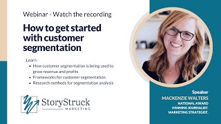 Webinar: How to get started with customer segmentation