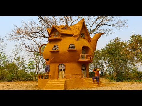 My Holiday To Design Mud Villa House By Ancient Skills [part 2]