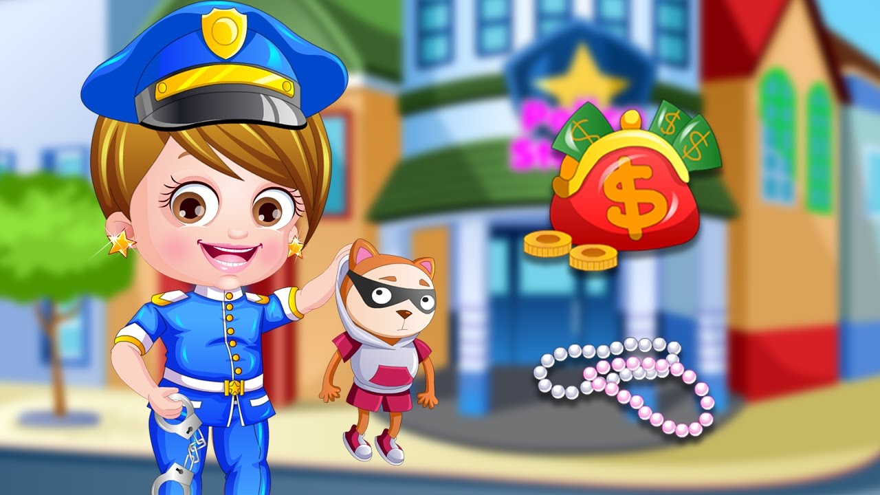 Baby Hazel Police Dress Up Plus More Makeover Games for Kids by Baby