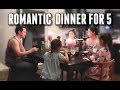 Romantic Non-Vegan Dinner for 5 -  ItsJudysLife Vlogs