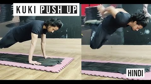 Kuki Push up Tutorial | Advance Back Clap Push ups | Learn Calisthenics in India #indiancalisthenics
