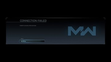 How to connect to online services in MW!