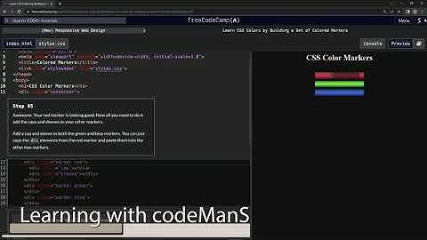 Learn CSS Colors by Building a Set of Colored Markers - Step 85
