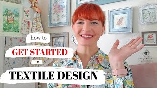 How to get started in textile and surface pattern design?