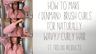 Brush Curls for Beginners ft. TréLuxe - Naturally Curly Hair