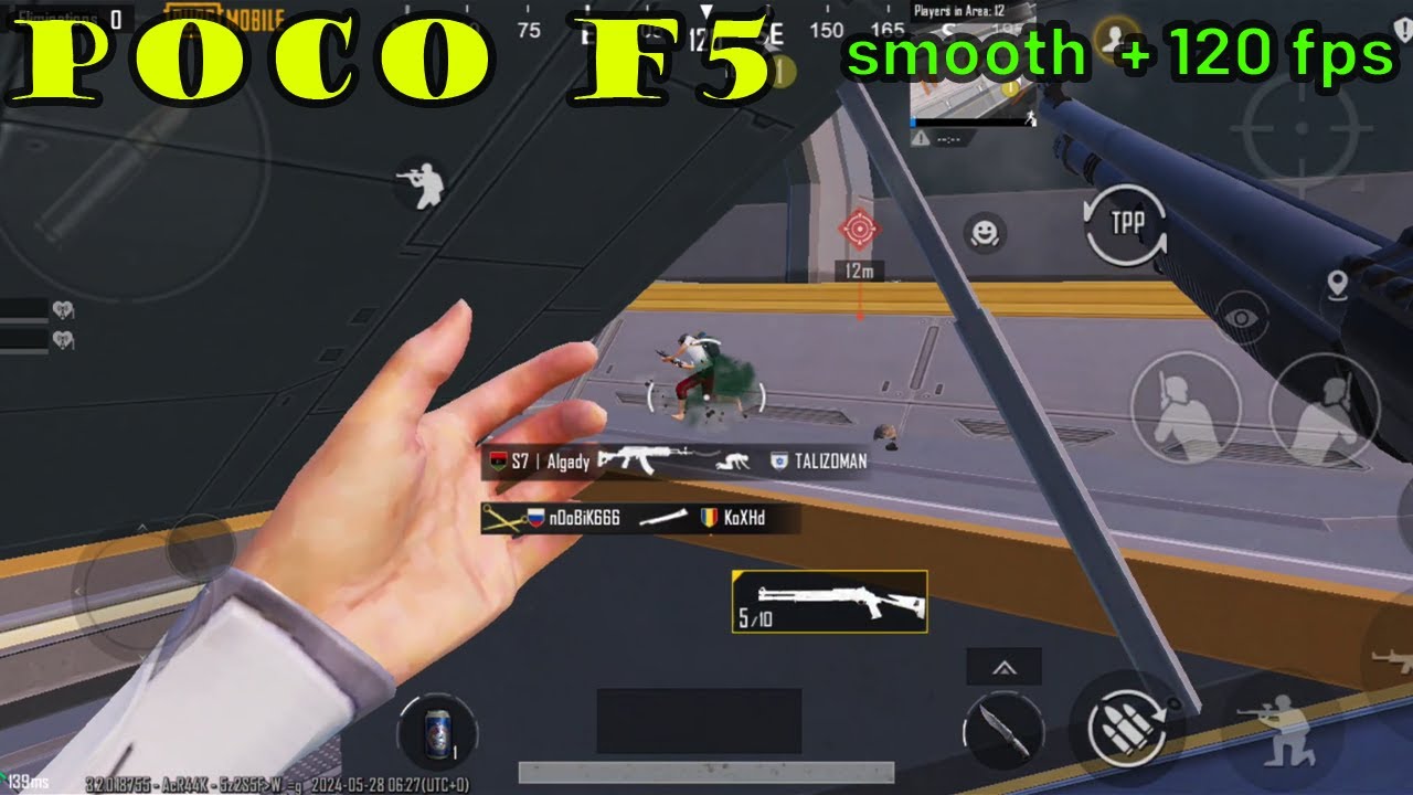 POCO F5 SMOOTH + 120 FPS 🔥 PUBG MOBİLE UPDATE 3.2 😱 CONTROL ...