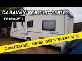 Bought a Caravan for £400 which turned out stolen!! 😱 Ep1: Tour & Inspection