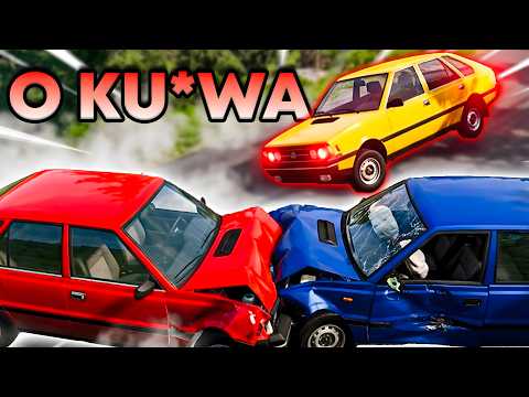 IDIOTS DRIVE IN A CONVOY 💀 (BeamNG)