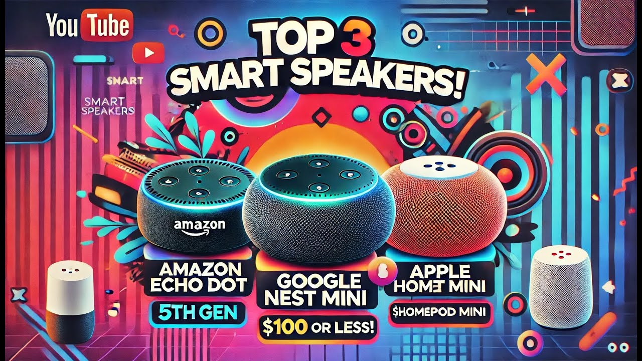 Top 3 Smart Speakers Under $100: Amazon Echo Dot vs Google Nest Mini vs ...