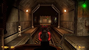 Black Mesa Definitive Edition (v1.5) "On A Rail" tram glitch - HELP!