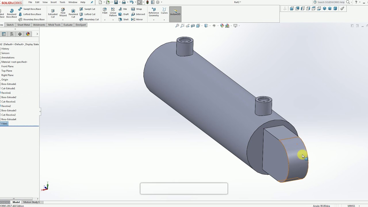 DOUBLE ACTING HYDRAULIC CYLINDER YouTube