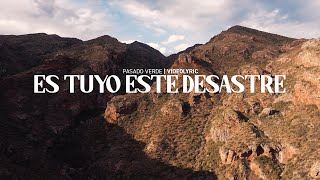 Video thumbnail of "Pasado Verde - Es tuyo este desastre (Lyric Video)"