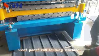 Automatic Double Layer Roofing Roll Former for Galvanized Steel Roof Wall Cladding Production Line