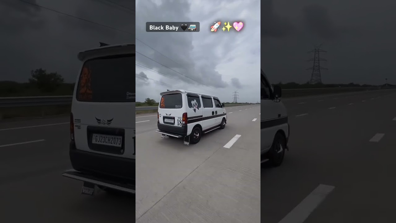BLACK BABY 🖤😍🚐 