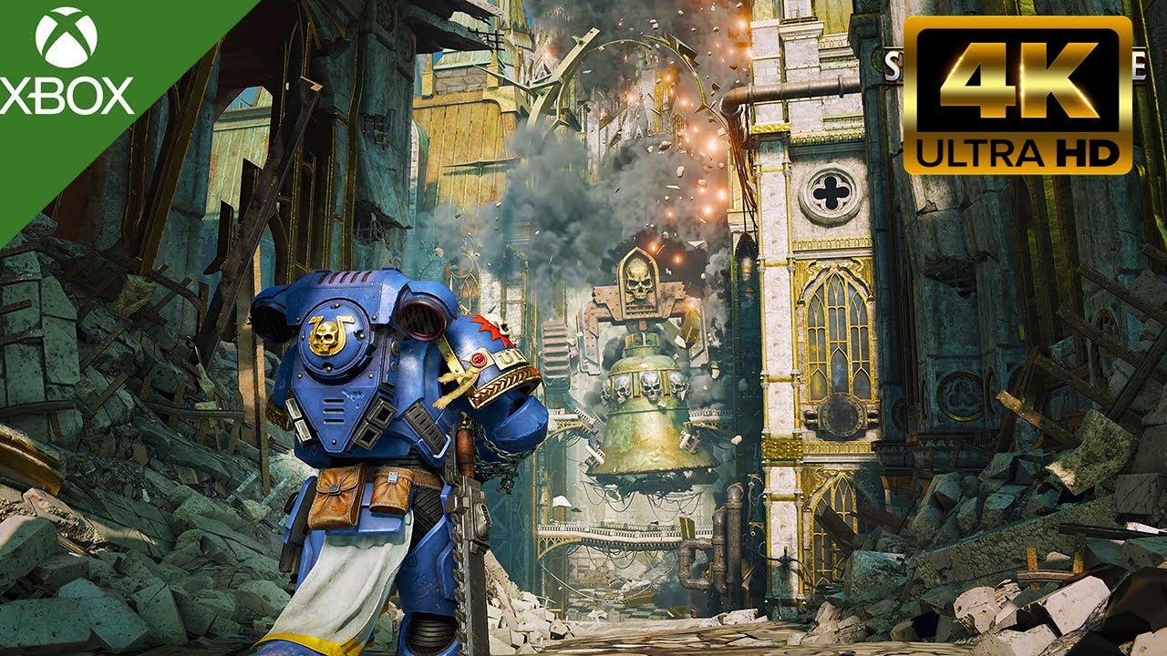 WARHAMMER 40K How Ultramarines Are Created Scene (2023) 4K ULTRA HD 