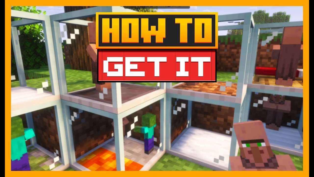 HOW TO GET the EASY VILLAGERS MOD for MINECRAFT