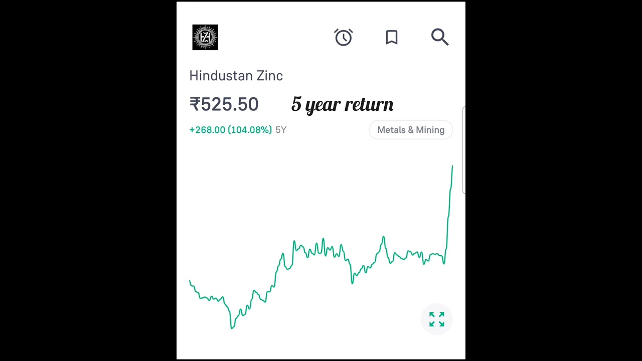 Hindustan Zinc Stock Return