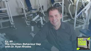 The Intention-Behaviour Gap with Dr. Ryan Rhodes; Eat Move Think podcast episode 49