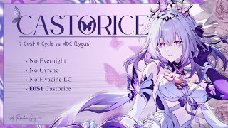 Enightless+Cyreneless E0S1 Castorice 0 Cycle vs Lygus (4.0 MOC)! Egoist Castorice's Return!