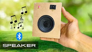 How to make Portable Bluetooth Speaker || Amazing DIY Bluetooth Speaker ||