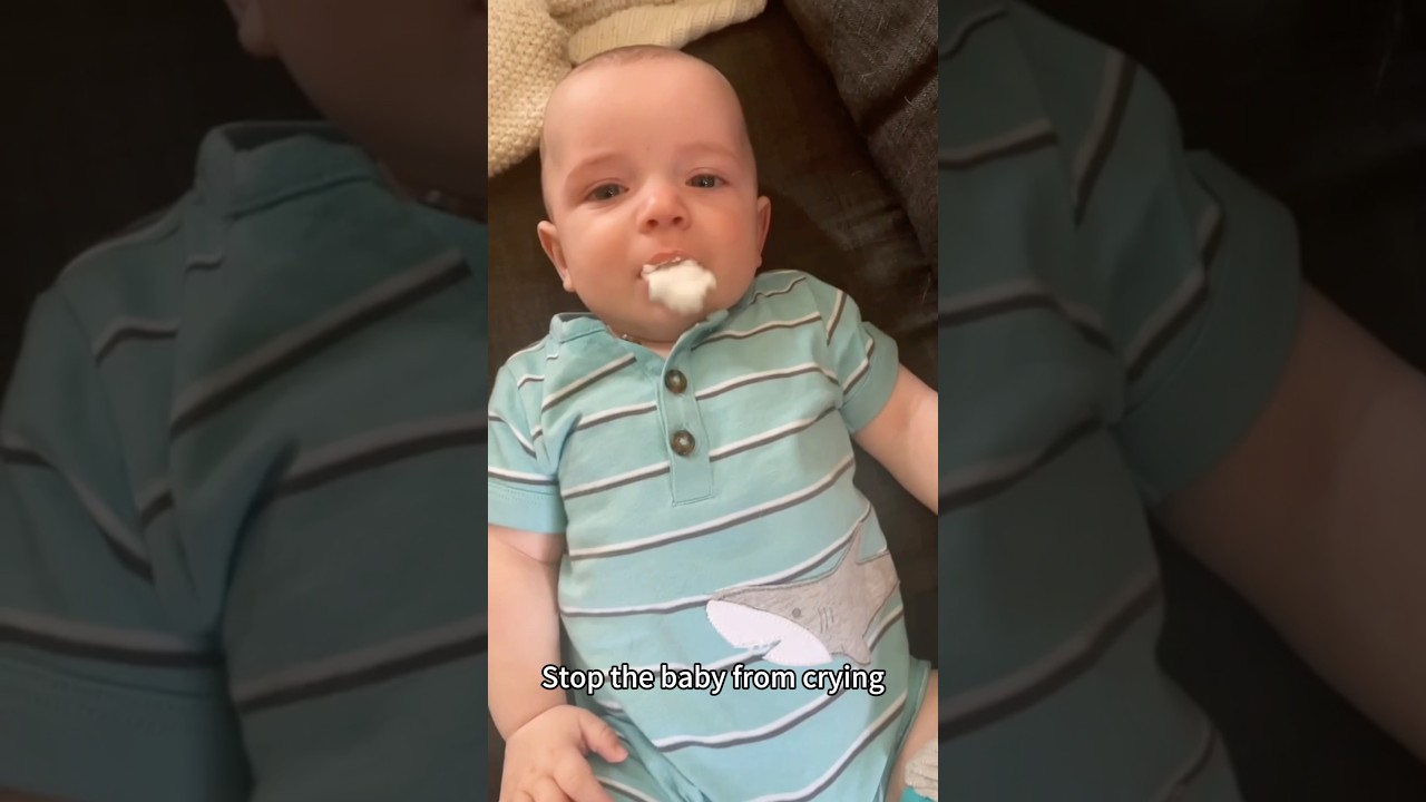 Parents will try ANYTHING to stop the crying #fyp #parentinghumor #funnyparents #kidscrying #momlife